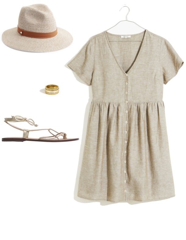 Madewell Linen Dress, perfect for a lazy summer day