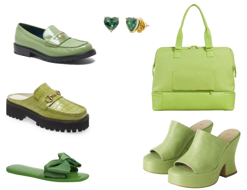 Green Accessories for Spring