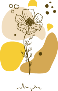 Yellow flower design