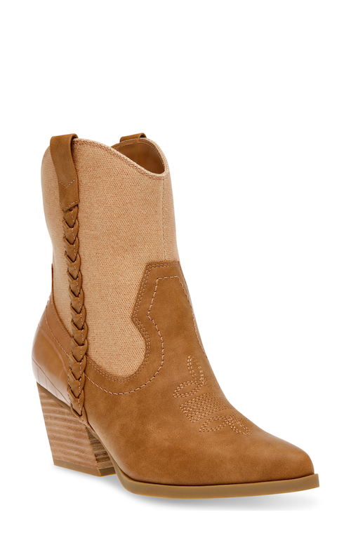 DV by Dolce Vita Braided Western Bootie, $49.97, available at Nordstrom Rack.